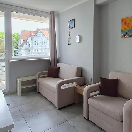 Slavia New 416 Z Balkonem Przy Plazy Z Widokiem Na Morze Apartamento Miedzyzdroje
