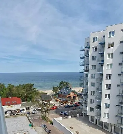 Apartment Slavia New 416 Z Balkonem Przy Plazy Z Widokiem Na Morze